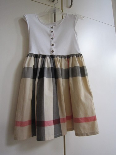Burberry vestito abito bambina - burberry,