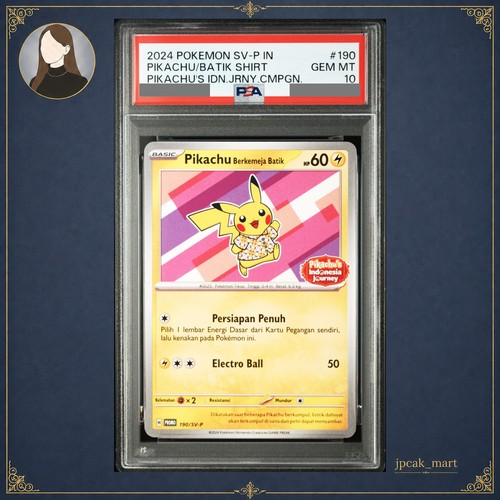 Psa10 pikachu batik - pikachu, shirt