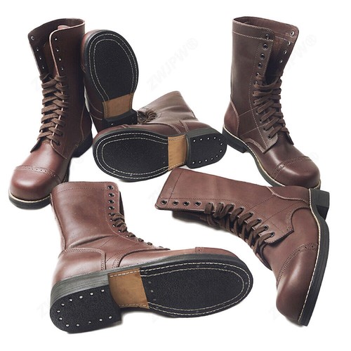 Ww2 army stivali - stivali, pelle