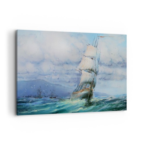 Quadro tela 120x80cm mare - quadro, su