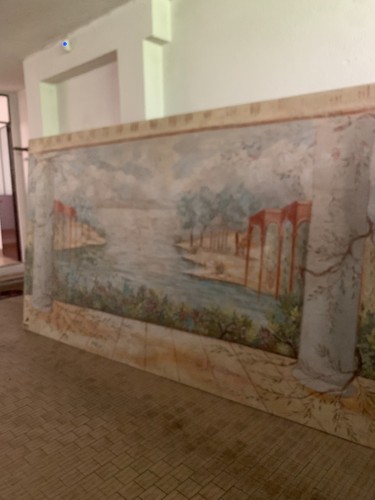 Affresco grandi dimensioni - , su
