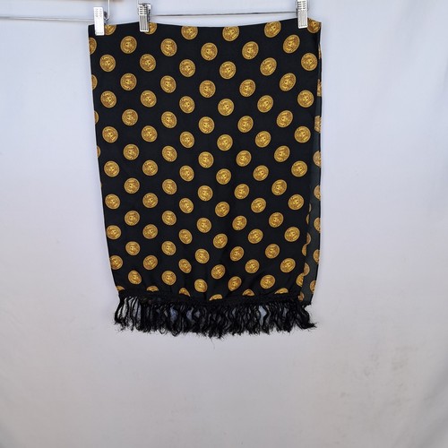 Foulard versace colore nero - versace,
