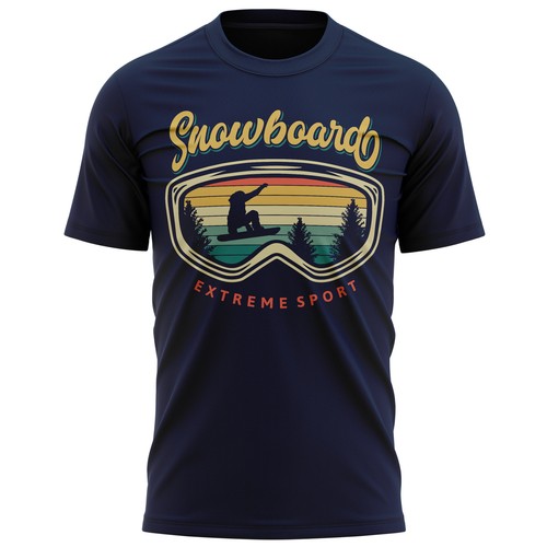 Shirt uomo vintage - t-shirt, snowboard