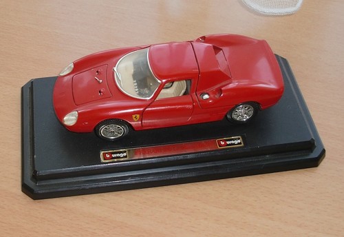 Modellino ferrari rosso - ferrari, di