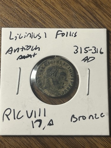 Licinio follis antiochia - -,