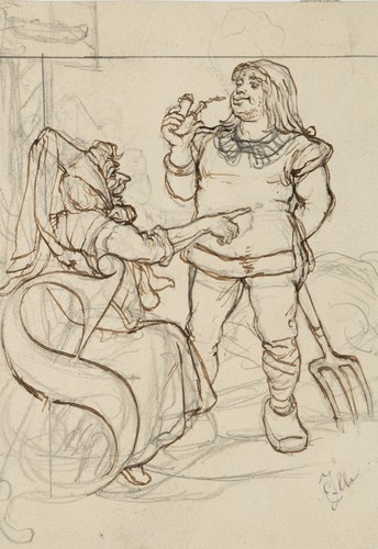 Ille scena di - e.,