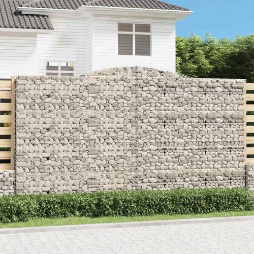 Vidaxl cesto gabbione arco - gabbione,