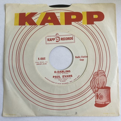 Promo paul evans - evans, –