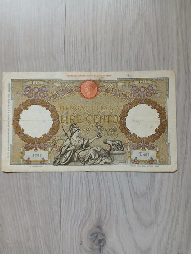 Banconota italiana lire 100 - banconota,