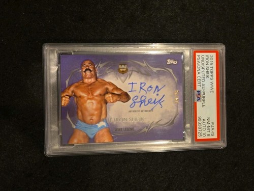 Iron sheik 2015 topps wwe - iron,