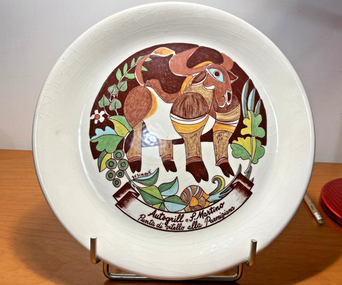 Piatto ceramica simone - ceramica,