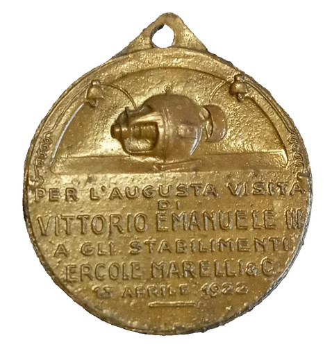 1922 medaglia visita - medaglia, di
