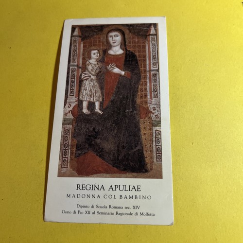 Regina apuliae madonna - madonna, col
