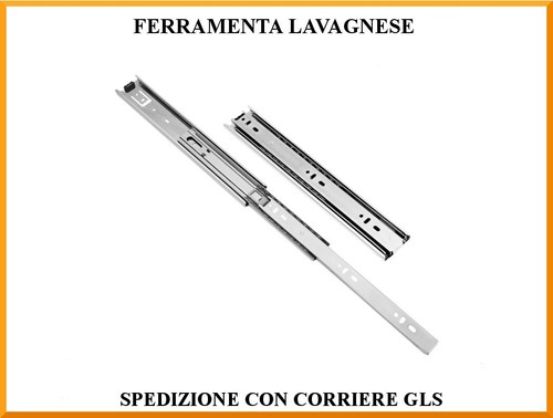 Guide per cassetti acciaio - per,