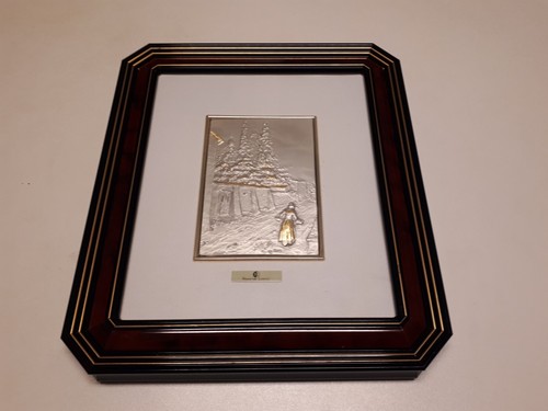Quadro lamina argento 925 - lamina, d'argento