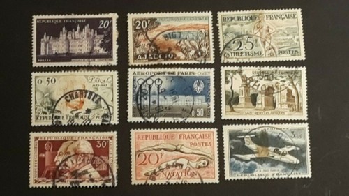 Lot timbres france - de,