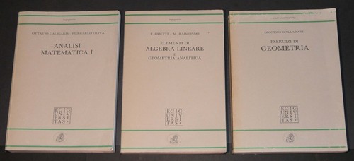 Analisi algebra gemetria - analisi,