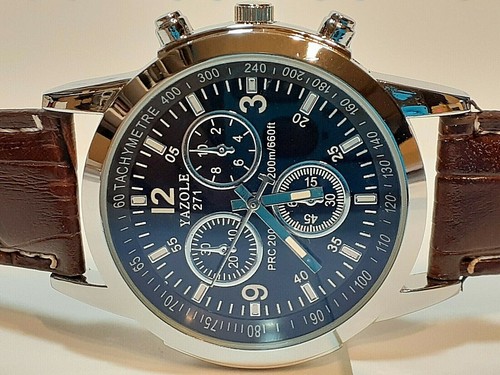 Orologio polso uomo pelle - da,