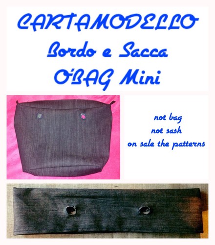 Cartamodello bag carta - o'bag, (carta