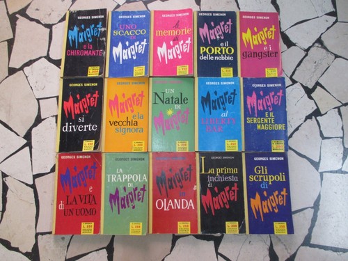 Lotto libri simenon - 15,