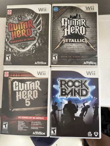 Nintendo wii guitar - nintendo,