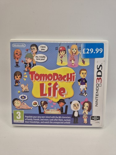 Tomodachi life nintendo 3ds - tomodachi,