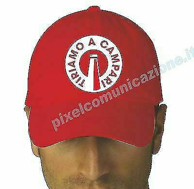 Cappello tiriamo campari - a,