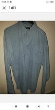 CAMICIA UOMO TAGLIA XL COLLO 43-44 COLORE JEANS