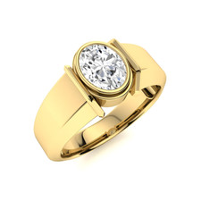 Anello Uomo Oro 18K Creato in