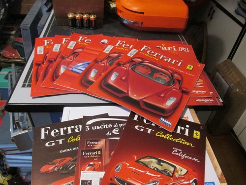 Lotto fascicoli ferrari - fascicoli,