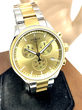 Orologio Uomo Tissot Chrono XL Quarzo Svizzero Cronografo Bicolore T1166172202100