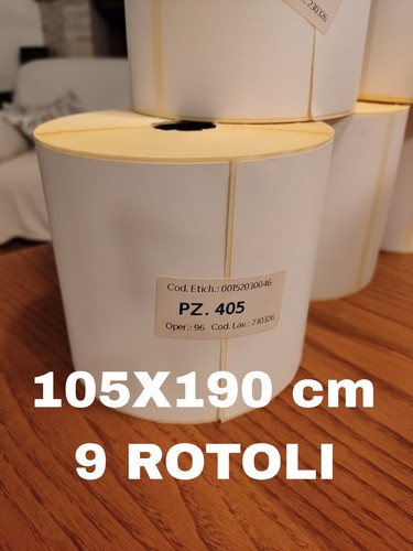 Rotoli etichette adesive - rotoli,