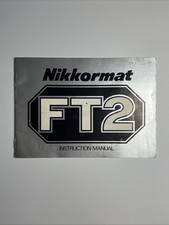 Nikkormat FT2 Istruzione