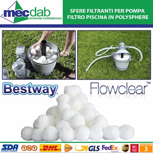 Sfere filtranti per pompa - filtranti,