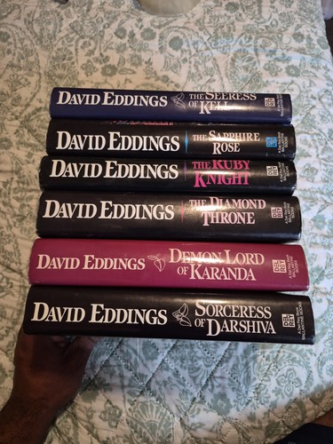 David eddings books hardback - david,
