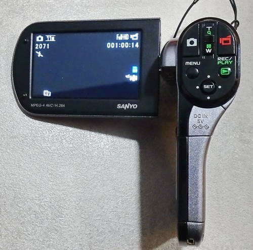 Videocamera sanyo xacti - sanyo,