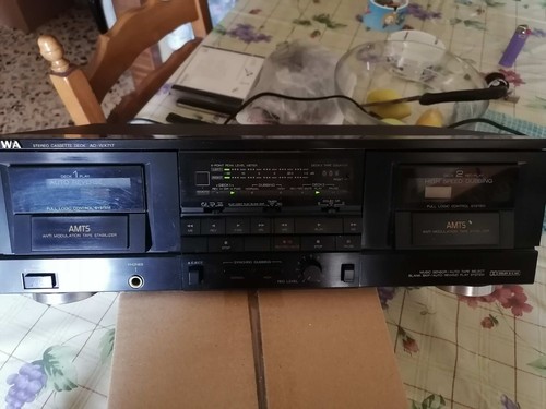 Aiwa stereo piastra cassette - stereo,