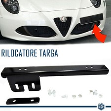 PORTATARGA Anteriore Nero per
