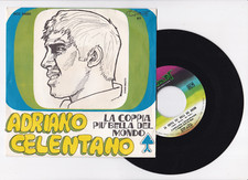 Disco 45 Giri Adriano Celentano La Coppia Più Bella del Mondo - Torno sui SCD4