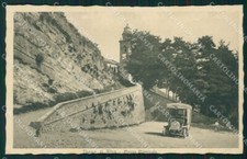 Cuneo Alba Diano Piazza Principale Corriera Autopostale cartolina MT7066