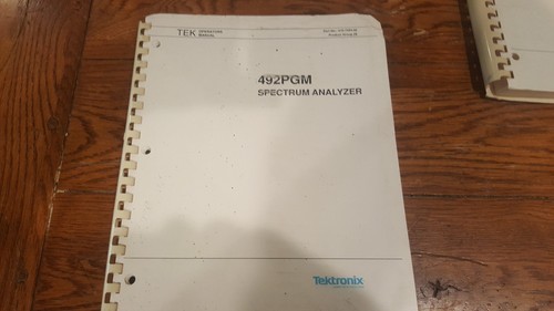 Tektronix 492pgm analizzatore - tektronix,