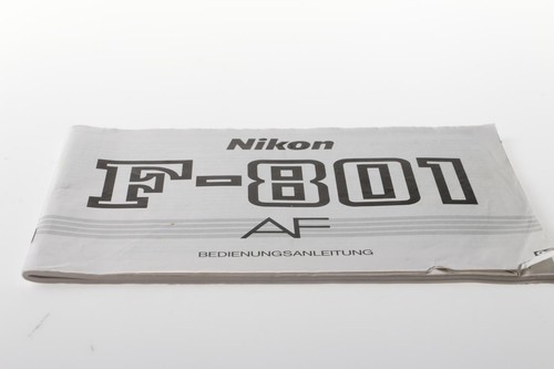 Nikon 801 manuale - f-801, di