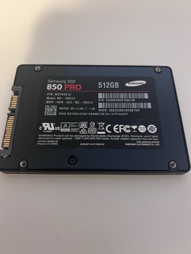 Samsung 850 pro 512gb - pro,