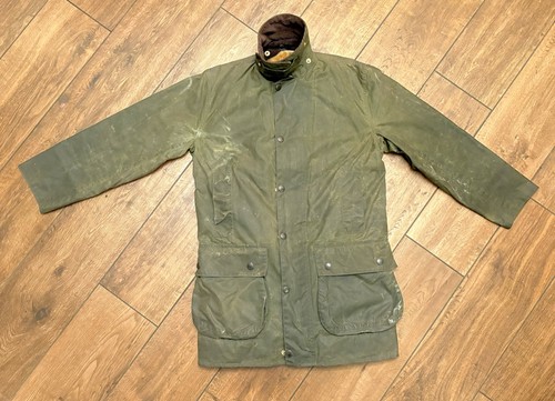 Barbour giacca cera a200 - cera, bordo