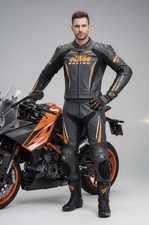 KTM Tuta Moto Racing Pelle Due