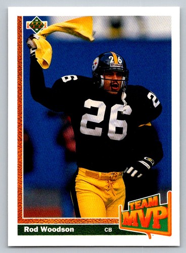 1991 upper deck 473 - upper, rod