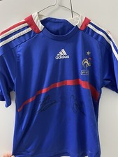 Maglia Calcio Autografata da Zidane e Benzema