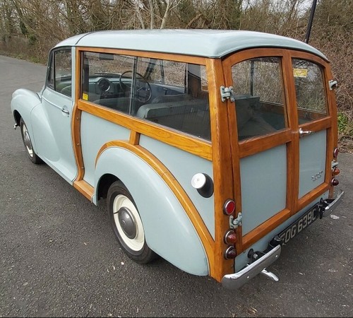 Morris minor traveler exterior - morris,
