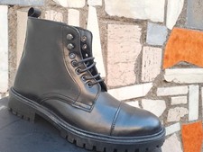 STIVALI UOMO ANFIBI PELLE