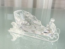 Statua Swarovski cristallo 205165 slitta 11 cm ottime condizioni
